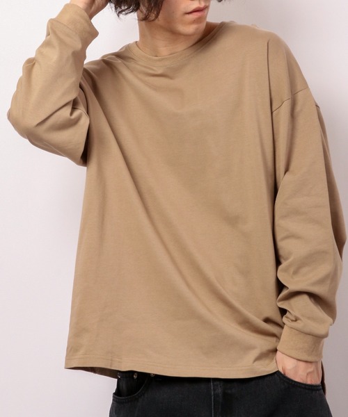 ATELANE(アテレーン)の「バックプリント刺繍ロングスリーブTシャツ(Tシャツ/カットソー・メンズ・ホワイト/ホワイト系その他/ブルー系その他/ブルー/ベージュ/ベージュ系その他・M/L)」の14枚目の写真