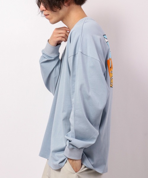 ATELANE(アテレーン)の「バックプリント刺繍ロングスリーブTシャツ(Tシャツ/カットソー・メンズ・ホワイト/ホワイト系その他/ブルー系その他/ブルー/ベージュ/ベージュ系その他・M/L)」の22枚目の写真