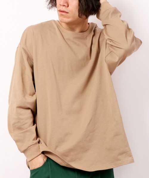 ATELANE(アテレーン)の「バックプリント刺繍ロングスリーブTシャツ(Tシャツ/カットソー・メンズ・ホワイト/ホワイト系その他/ブルー系その他/ブルー/ベージュ/ベージュ系その他・M/L)」の17枚目の写真