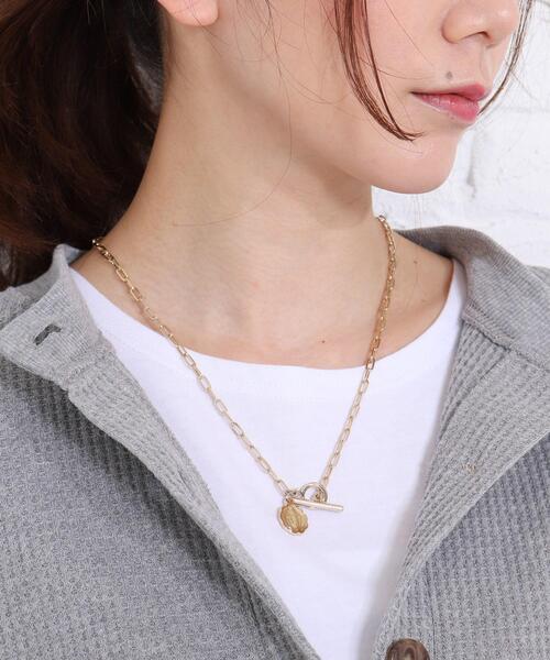 SHOO・LA・RUE（シューラルー）の「◆エポコインマンテルチェーンネックレス（ネックレス・レディース・シルバー/ゴールド・00）」の7枚目の写真