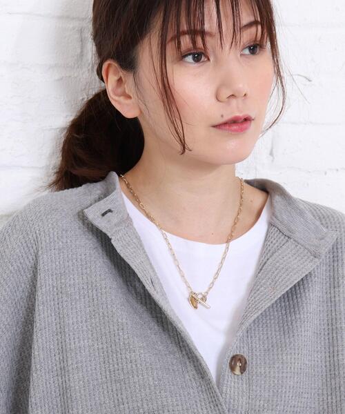 SHOO・LA・RUE（シューラルー）の「◆エポコインマンテルチェーンネックレス（ネックレス・レディース・シルバー/ゴールド・00）」の8枚目の写真