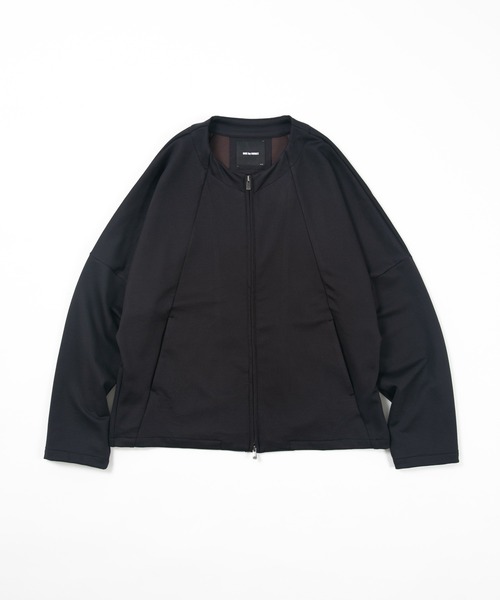 OURET オーレット ブルゾン。 OURET（オーレット）の「マイルドダブルフェイス ノーカラーZIP