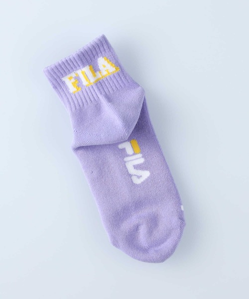 FILA（フィラ）の「【FILA】パックソックス3足セット（ソックス/靴下・レディース・ブルー/ホワイト・M/L）」の5枚目の写真