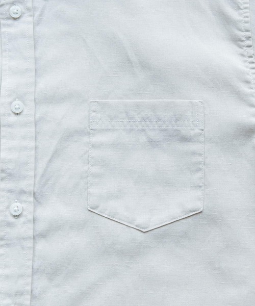 URBAN RESEARCH Sonny Label（アーバンリサーチサニーレーベル）の「リネン半袖シャツ（シャツ/ブラウス・メンズ・ベージュ系その他/ブラウン系その他/ネイビー/ベージュ/グリーン/ブルー系その他・SMALL/MEDIUM/LARGE）」の16枚目の写真