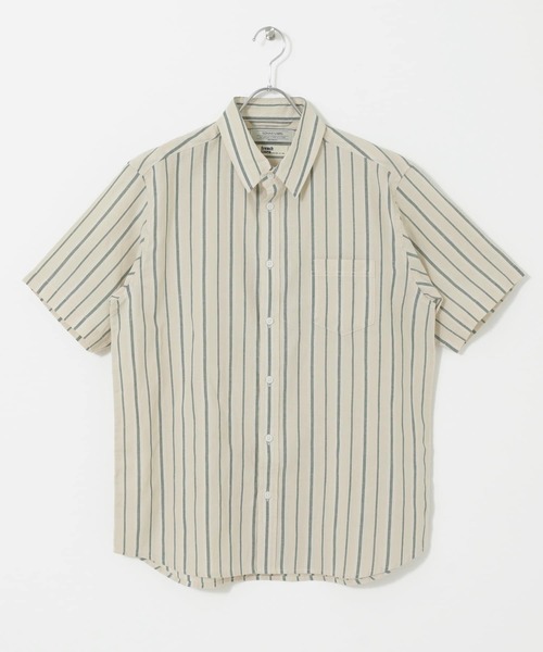 URBAN RESEARCH Sonny Label（アーバンリサーチサニーレーベル）の「リネン半袖シャツ（シャツ/ブラウス・メンズ・ベージュ系その他/ブラウン系その他/ネイビー/ベージュ/グリーン/ブルー系その他・SMALL/MEDIUM/LARGE）」の11枚目の写真