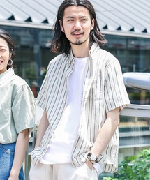 URBAN RESEARCH Sonny Label | リネン半袖シャツ(シャツ/ブラウス)