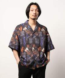 STYLEBLOCK（スタイルブロック）の「ポリエステル転写総柄BIGシャツ（シャツ/ブラウス）」