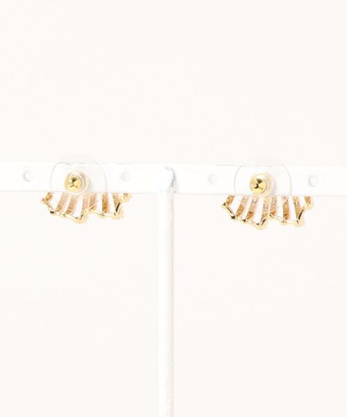 LA VORAGINE（ラ ヴォラジネ）の「ポスト：925シルバー ピアス（ピアス（片耳用）・レディース・シルバー/ゴールド・FREE）」の4枚目の写真