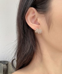 LA VORAGINE | ポスト:925シルバー ピアス(ピアス(片耳用))