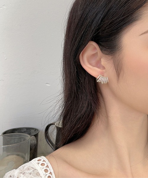 LA VORAGINE（ラ ヴォラジネ）の「ポスト：925シルバー ピアス（ピアス（片耳用）・レディース・シルバー/ゴールド・FREE）」の20枚目の写真