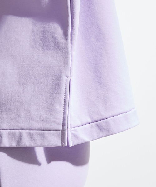 NERGY（ナージー）の「【ドライタッチ】NYCロゴ スウェット半袖プルオーバー（スウェット・レディース・ブラック/オレンジ/パープル系その他・FREE）」の18枚目の写真