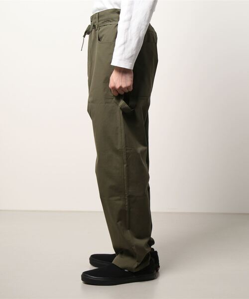 MONITALY（モニタリー）の「MONITALY | ドロップクロッチペインターパンツ MEN（その他パンツ・メンズ・オリーブ/ベージュ・36/34）」の3枚目の写真