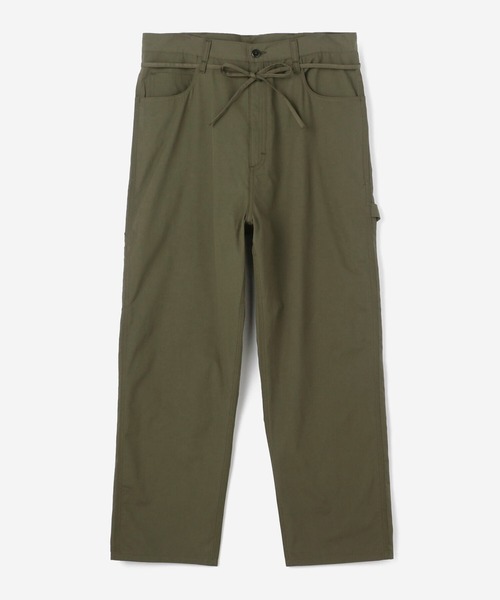 MONITALY（モニタリー）の「MONITALY | ドロップクロッチペインターパンツ MEN（その他パンツ・メンズ・オリーブ/ベージュ・36/34）」の8枚目の写真