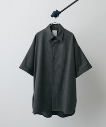 Lui's | 5分袖 BIGストライプシャツ(シャツ/ブラウス)