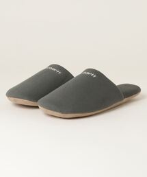 SCRIPT EMBROIDERY SLIPPERS