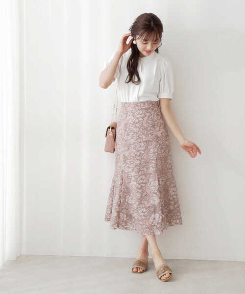 PROPORTION BODY DRESSING（プロポーションボディドレッシング）の「バンドカラーシャツ / 1212110507（シャツ/ブラウス・レディース・ブルー/ホワイト/グレー・SMALL/MEDIUM）」の21枚目の写真