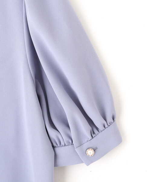 PROPORTION BODY DRESSING（プロポーションボディドレッシング）の「バンドカラーシャツ / 1212110507（シャツ/ブラウス・レディース・ブルー/ホワイト/グレー・SMALL/MEDIUM）」の13枚目の写真