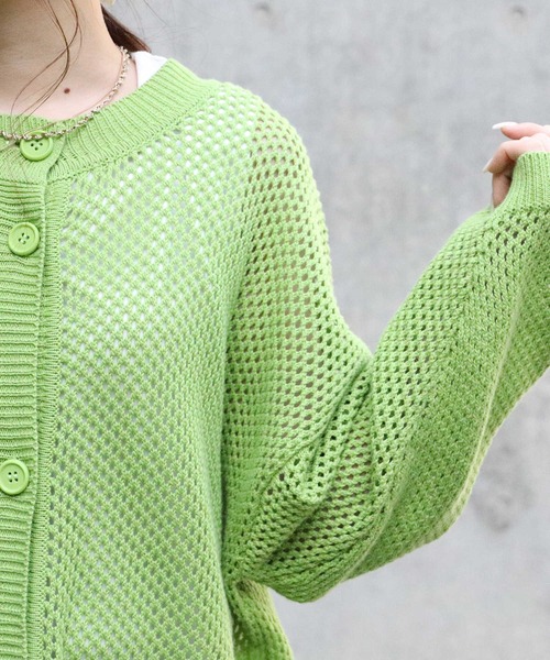 ローズユミローズ カーディガン プルオーバー トップス レディース Lサイズ ネイビー Rose Yumi Rose HONEYSUCKLE ROSE（ハニーサックルローズ）の「【HONEYSUCKLE