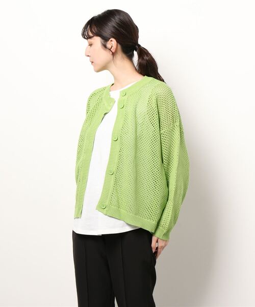 ローズユミローズ カーディガン プルオーバー トップス レディース Lサイズ ネイビー Rose Yumi Rose HONEYSUCKLE ROSE（ハニーサックルローズ）の「【HONEYSUCKLE