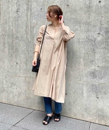 HONEYSUCKLE ROSE | 【HONEYSUCKLE ROSE】カフタンワンピース(シャツワンピース)