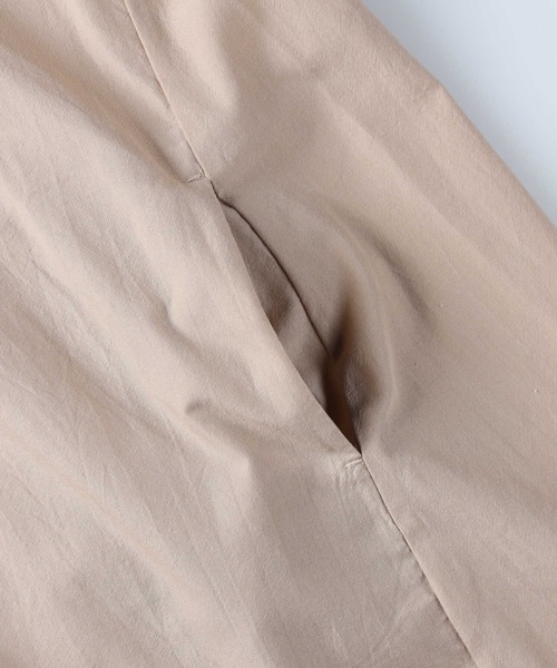 HONEYSUCKLE ROSE（ハニーサックルローズ）の「【HONEYSUCKLE ROSE】カフタンワンピース（シャツワンピース・レディース・ブルー/ベージュ・M/L）」の14枚目の写真