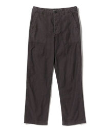 orSlow / U.S. ARMY ファティーグ パンツ リバースサテン ブラックストーン