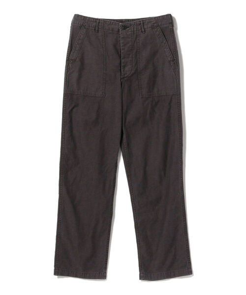 orSlow（オアスロウ）の「orSlow / U.S. ARMY ファティーグ パンツ リバースサテン ブラックストーン（カーゴパンツ・メンズ・ブラック・2(M)/3(L)/4(LL)）」の8枚目の写真