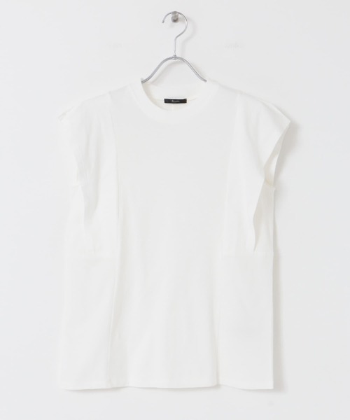 URBAN RESEARCH ROSSO（アーバンリサーチロッソ）の「『WEB/一部店舗限定』デザインスリーブカットソー（Tシャツ/カットソー・レディース・ブラック/ベージュ/オフホワイト・FREE）」の11枚目の写真