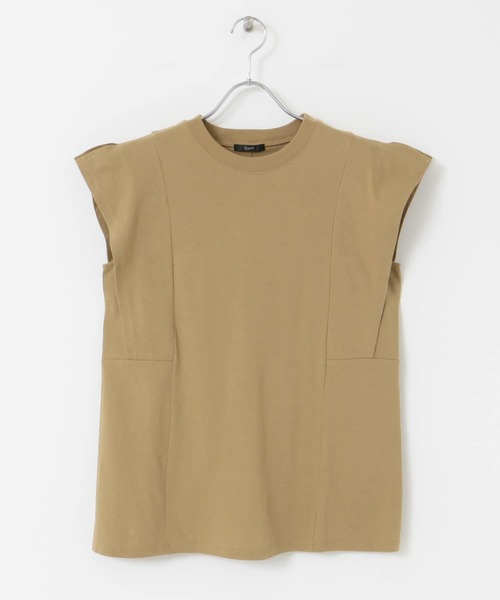 URBAN RESEARCH ROSSO（アーバンリサーチロッソ）の「『WEB/一部店舗限定』デザインスリーブカットソー（Tシャツ/カットソー・レディース・ブラック/ベージュ/オフホワイト・FREE）」の10枚目の写真