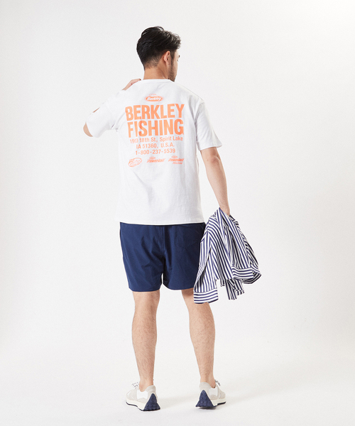 Russell Athletic(ラッセルアスレティック)の「【RUSSELL ATHLETIC×Berkey Fishing×EDIFICE】別注 プリントTシャツ(Tシャツ/カットソー・メンズ・ホワイト/ブラック/グレー・MEDIUM/LARGE)」の8枚目の写真