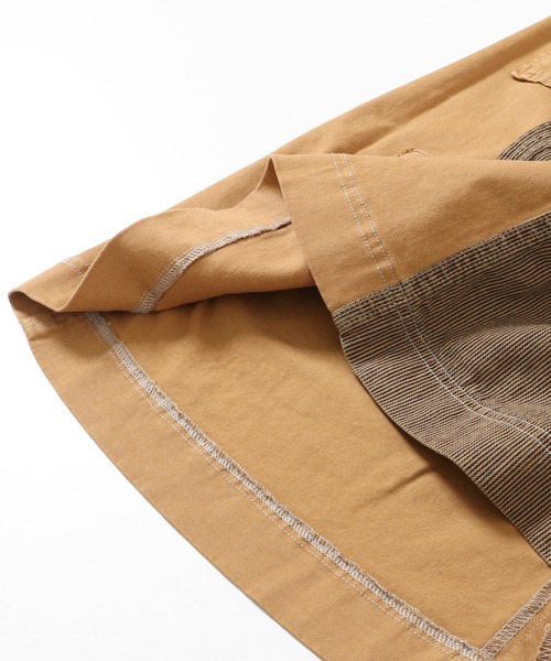 KRIFF MAYER Lady's Collection（クリフメイヤーレディースコレクション）の「製品染めクラフトスカート（スカート・レディース・ナチュラル/チャコール/カーキ/キャメル・MEDIUM/LARGE）」の7枚目の写真