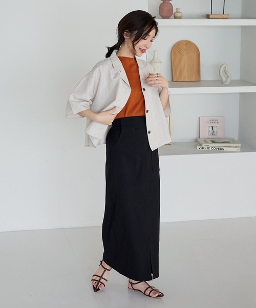 KOBE LETTUCE（コウベレタス）の「Tラインストラップサンダル（サンダル・レディース・ホワイト/シルバー/ブラック/ブラウン・S/L/LL/M）」の12枚目の写真