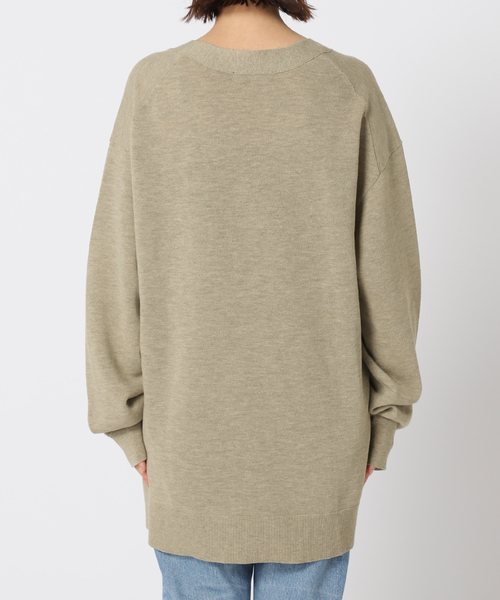 plage（プラージュ）の「sweat ニットカーディガン（カーディガン/ボレロ・レディース・ベージュ/ホワイト・FREE）」の21枚目の写真