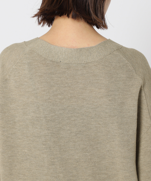 plage（プラージュ）の「sweat ニットカーディガン（カーディガン/ボレロ・レディース・ベージュ/ホワイト・FREE）」の22枚目の写真