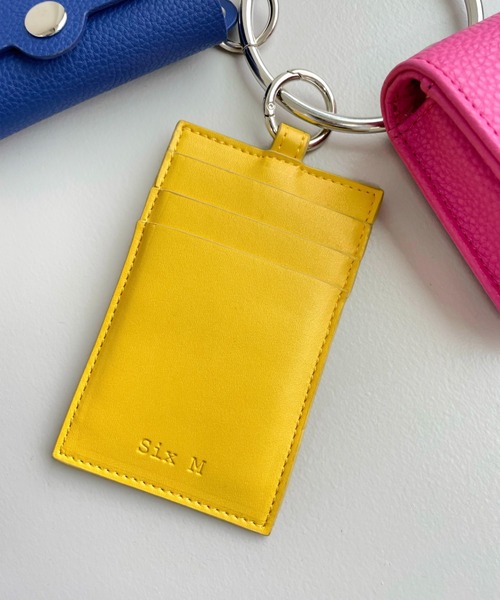 Six M(シックスエム)の「【SixM/シックスエム】マルチMIXケース(ショルダーバッグ・レディース・イエロー/オレンジ/シルバー・FREE)」の8枚目の写真