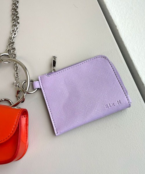 Six M(シックスエム)の「【SixM/シックスエム】マルチMIXケース(ショルダーバッグ・レディース・イエロー/オレンジ/シルバー・FREE)」の14枚目の写真