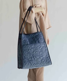 CONTROL FREAK(コントロールフリーク)ベロアペイズリーキルトトート