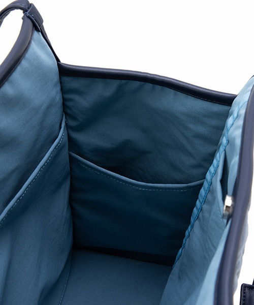 CONTROL FREAK（コントロールフリーク）の「CONTROL FREAK(コントロールフリーク)ベロアペイズリーキルトトート（トートバッグ・レディース・ベージュ/グレー/ブルー/グリーン・FREE）」の6枚目の写真