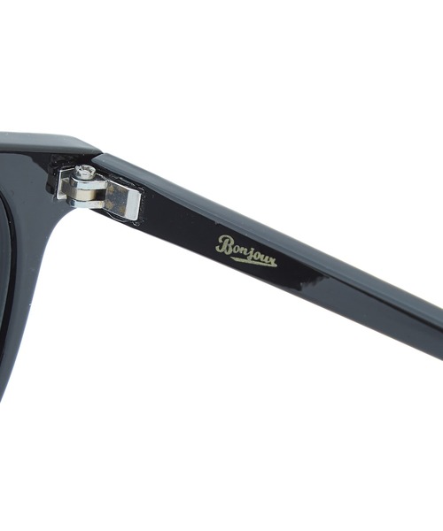 bonjour records（ボンジュールレコーズ）の「【bonjour records/ボンジュールレコード】ROUND FRAME SUNGLASS ラウンドフレームサングラス（サングラス・メンズ・ブラック/ベージュ/グレー系その他・FREE）」の7枚目の写真