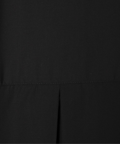 yuw(ユウ)の「フレアスリーブシャツワンピース 157373(ワンピース・レディース・ブラック/ブルー・FREE)」の5枚目の写真