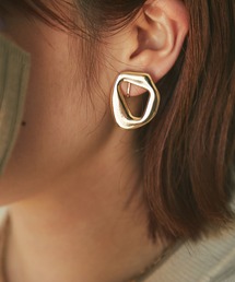 un dix cors | さりげない存在感　サークルモチーフイヤリング(イヤリング)