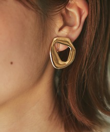 un dix cors | さりげない存在感　サークルモチーフイヤリング(イヤリング)