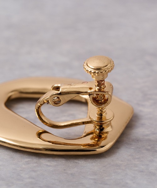 un dix cors（アンディコール）の「さりげない存在感　サークルモチーフイヤリング（イヤリング・レディース・シルバー/ゴールド・FREE）」の4枚目の写真