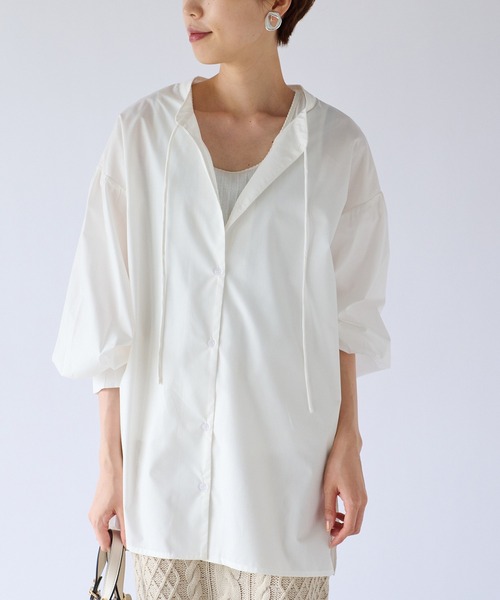 un dix cors（アンディコール）の「さりげない存在感　サークルモチーフイヤリング（イヤリング・レディース・シルバー/ゴールド・FREE）」の7枚目の写真