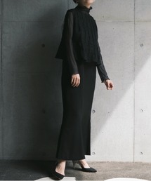 kaene | ジャガードビスチェセットドレス(ドレス)