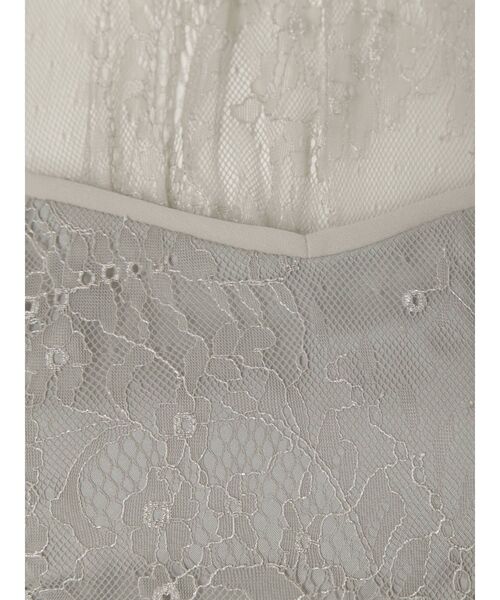 MERCURYDUO（マーキュリーデュオ）の「ビスチェセットレースドレス（ドレス・レディース・ブラウン/ミント・MEDIUM/SMALL）」の7枚目の写真