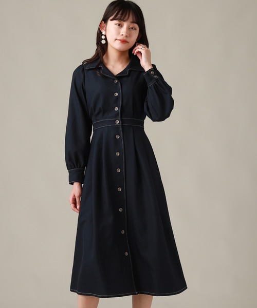 Cheek チーク のシャツワンピース 長袖開襟シャツワンピース 225 5 216 004 を購入できます Archives ワンピース ドレス シャツワンピース 長袖開襟シャツワンピース シャツワンピース Cheek チーク のファッション