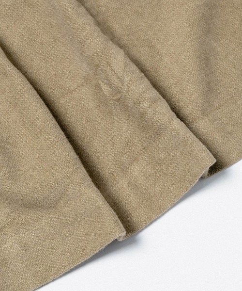 quadro（クオドロ）の「リクライドクロスアトリエコート（ステンカラーコート・メンズ・ネイビー/カーキ・MEDIUM）」の17枚目の写真