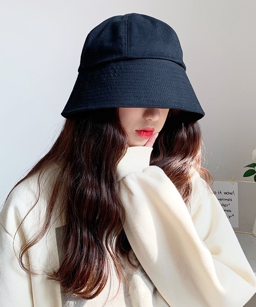 EPICKS（エピックス）の「ツイルカラーバケットハット（ハット・レディース・ブラック/アイボリー/ベージュ/ネイビー・F）」の7枚目の写真