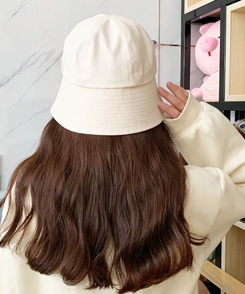 EPICKS（エピックス）の「ツイルカラーバケットハット（ハット・レディース・ブラック/アイボリー/ベージュ/ネイビー・F）」の12枚目の写真